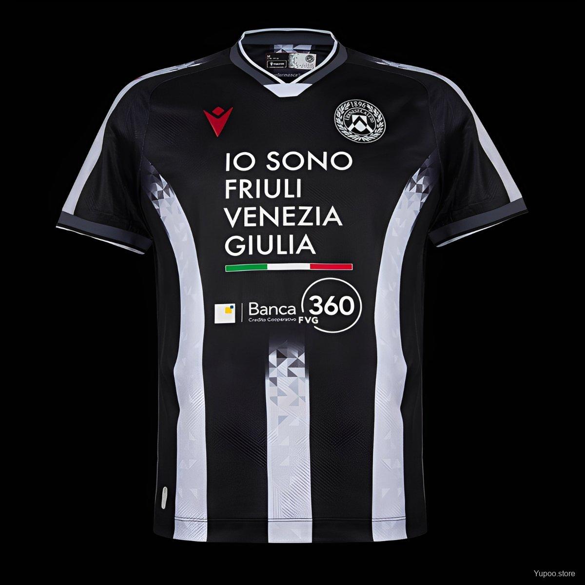 Camiseta de fútbol Udinese 2025/26 LOCAL MANGA CORTA VERSION FAN